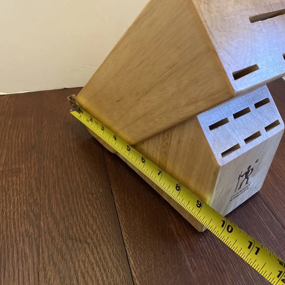 JA Henckels International 11 Slot Hardwood Knife Block